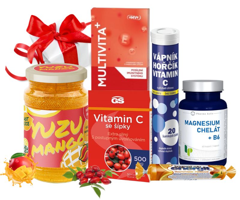 vitamínový balíček pro zaměstnance střední