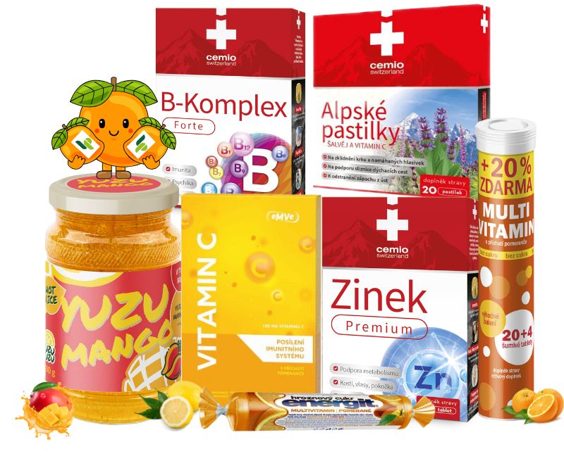 vitamínový balíček pro zaměstnance střední