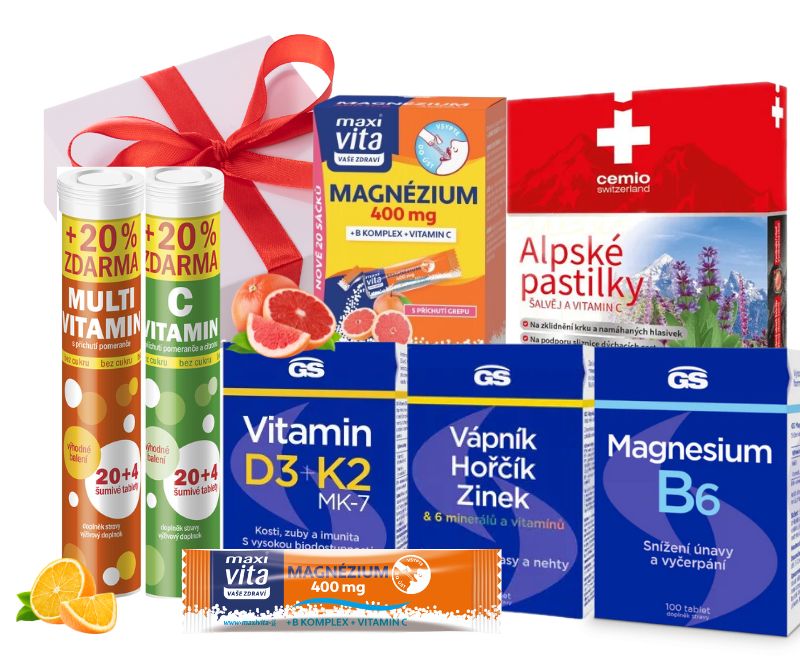 vitamínový balíček pro zaměstnance střední