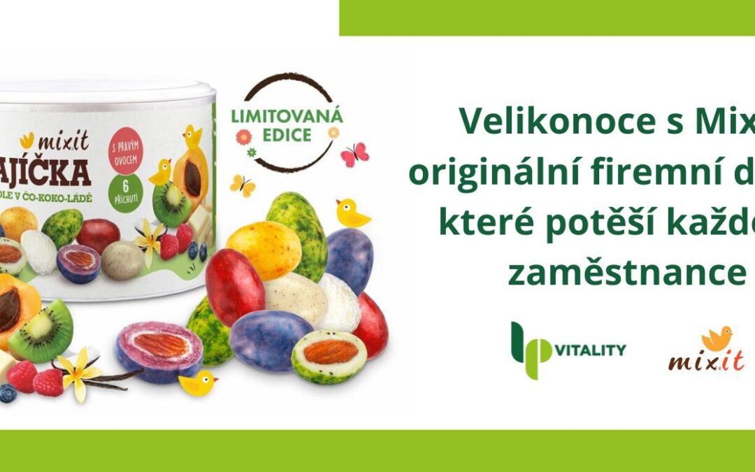 Velikonoce s&nbsp;Mixit: originální firemní dárky, které potěší každého zaměstnance