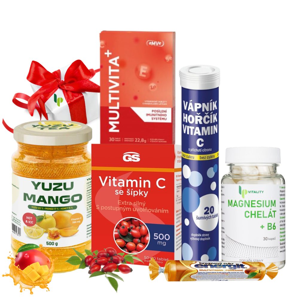 vitamínový balíček pro zaměstnance střední