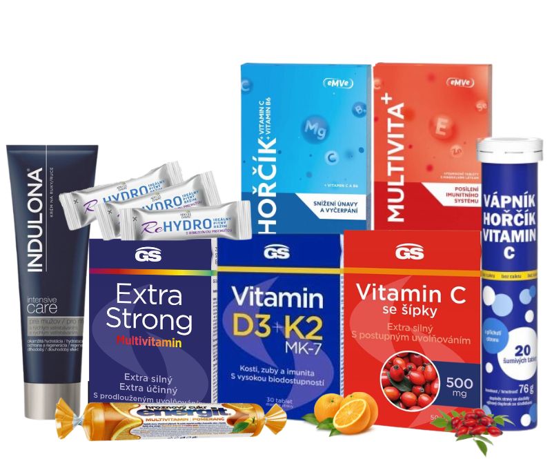 vitamínový balíček pro zaměstnance střední